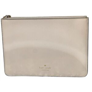 EUC Kate Spade New York flat pouch or cosmetic case.